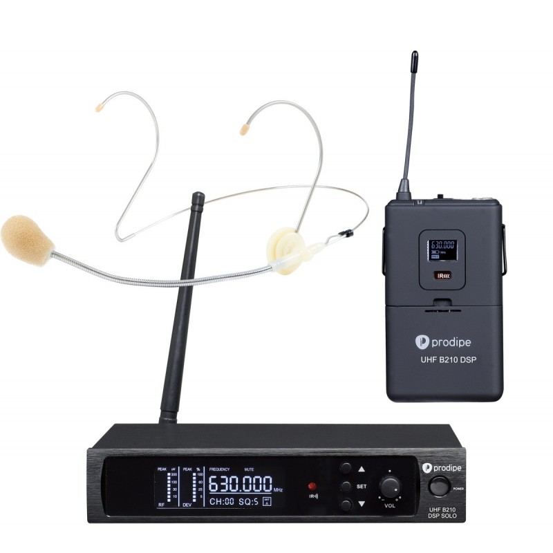 Prodipe HEADSET B210SOLO DSP UHF - zestaw bezprzewodowy nagłowny