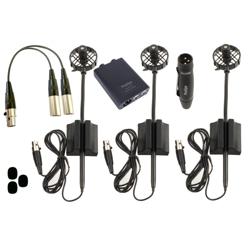 Prodipe UHF DSP AL21 PACK DUO - zestaw mikrofonów instrumentalnych