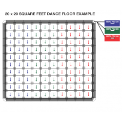 MDF2 Magnetic Dance Floor Panel