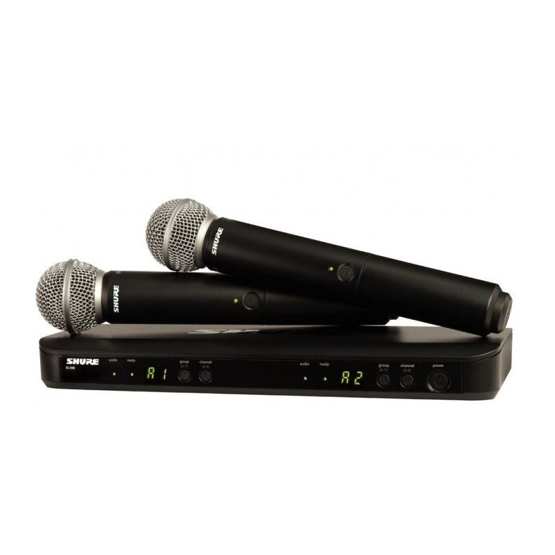 SHURE BLX288/SM58 mikrofon bezprzewodowy podwójny